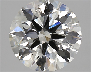 Picture of Natural Diamond 2.35 Carats, Round with Excellent Cut, H Color, SI1 Clarity and Certified by GIA