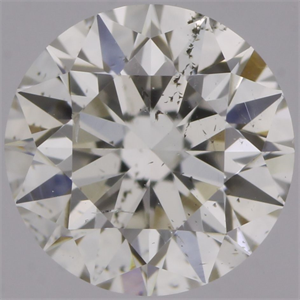 Picture of Natural Diamond 0.40 Carats, Round with Excellent Cut, J Color, SI2 Clarity and Certified by GIA