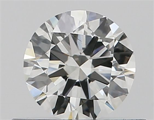 Picture of Natural Diamond 0.40 Carats, Round with Very Good Cut, F Color, VS1 Clarity and Certified by GIA