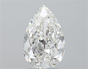 Picture of Natural Diamond 2.01 Carats, Pear with  Cut, G Color, SI2 Clarity and Certified by GIA