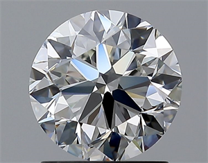 Picture of Natural Diamond 1.50 Carats, Round with Very Good Cut, G Color, VVS1 Clarity and Certified by GIA