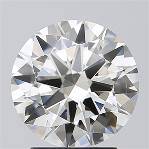 Picture of Natural Diamond 2.51 Carats, Round with Excellent Cut, H Color, SI1 Clarity and Certified by IGI