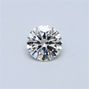 Picture of Natural Diamond 0.42 Carats, Round with Very Good Cut, H Color, VS1 Clarity and Certified by GIA