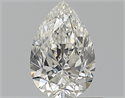 Natural Diamond 0.70 Carats, Pear with  Cut, I Color, VS1 Clarity and Certified by GIA