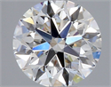 Natural Diamond 0.40 Carats, Round with Very Good Cut, H Color, VVS1 Clarity and Certified by GIA