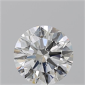 Natural Diamond 2.01 Carats, Round with Excellent Cut, G Color, SI2 Clarity and Certified by GIA