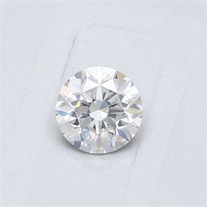 Picture of Natural Diamond 0.40 Carats, Round with Good Cut, F Color, I1 Clarity and Certified by GIA