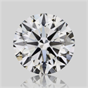 Natural Diamond 1.51 Carats, Round with Excellent Cut, E Color, VVS1 Clarity and Certified by GIA