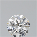 Natural Diamond 0.40 Carats, Round with Excellent Cut, E Color, VS2 Clarity and Certified by GIA