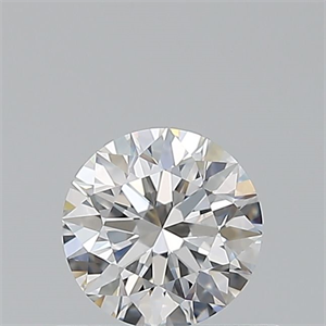 Picture of Natural Diamond 0.40 Carats, Round with Excellent Cut, E Color, VS2 Clarity and Certified by GIA