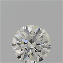 Natural Diamond 0.46 Carats, Round with Excellent Cut, J Color, VS2 Clarity and Certified by GIA