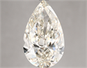 Natural Diamond 5.00 Carats, Pear with  Cut, K Color, VS1 Clarity and Certified by IGI