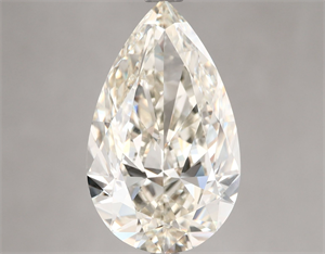 Picture of Natural Diamond 5.00 Carats, Pear with  Cut, K Color, VS1 Clarity and Certified by IGI