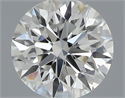 Natural Diamond 0.42 Carats, Round with Excellent Cut, I Color, VS1 Clarity and Certified by GIA