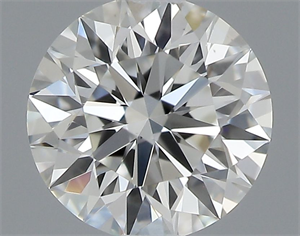 Picture of Natural Diamond 0.42 Carats, Round with Excellent Cut, I Color, VS1 Clarity and Certified by GIA