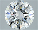 Natural Diamond 2.50 Carats, Round with Excellent Cut, G Color, SI2 Clarity and Certified by GIA