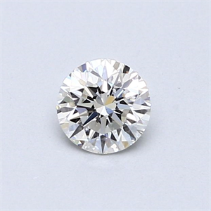 Picture of Natural Diamond 0.40 Carats, Round with Very Good Cut, H Color, VS1 Clarity and Certified by GIA