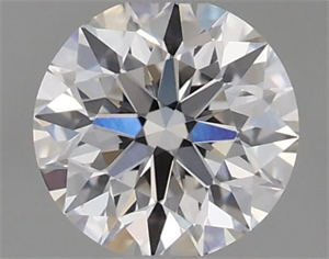 Picture of Natural Diamond 0.40 Carats, Round with Excellent Cut, G Color, VS1 Clarity and Certified by GIA