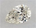 Natural Diamond 1.02 Carats, Pear with  Cut, J Color, IF Clarity and Certified by IGI