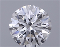 Natural Diamond 0.43 Carats, Round with Excellent Cut, G Color, VS2 Clarity and Certified by GIA