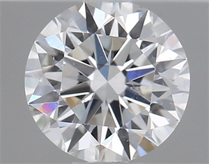 Picture of Natural Diamond 0.41 Carats, Round with Excellent Cut, G Color, SI2 Clarity and Certified by GIA