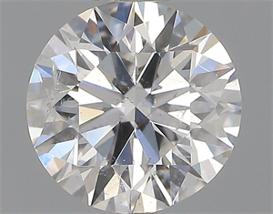 Picture of Natural Diamond 0.50 Carats, Round with Excellent Cut, F Color, I1 Clarity and Certified by GIA