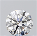 Natural Diamond 0.50 Carats, Round with Excellent Cut, I Color, VS2 Clarity and Certified by GIA