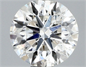 Natural Diamond 0.40 Carats, Round with Excellent Cut, I Color, SI2 Clarity and Certified by GIA