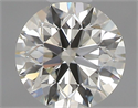 Natural Diamond 0.40 Carats, Round with Excellent Cut, I Color, VS1 Clarity and Certified by GIA