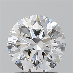 Picture of Natural Diamond 1.20 Carats, Round with Excellent Cut, D Color, IF Clarity and Certified by GIA