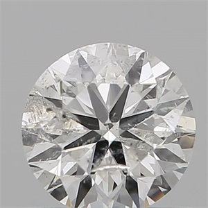 Picture of Natural Diamond 0.62 Carats, Round with Very Good Cut, G Color, I1 Clarity and Certified by IGI