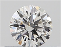 Natural Diamond 0.40 Carats, Round with Very Good Cut, F Color, VS1 Clarity and Certified by GIA