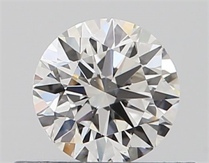 Picture of Natural Diamond 0.40 Carats, Round with Very Good Cut, F Color, VS1 Clarity and Certified by GIA