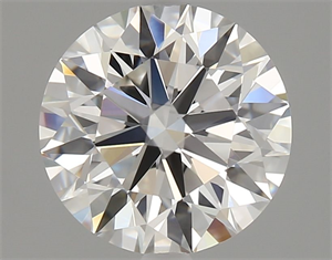 Picture of Natural Diamond 2.01 Carats, Round with Excellent Cut, H Color, VVS2 Clarity and Certified by GIA