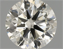 Natural Diamond 0.40 Carats, Round with Excellent Cut, H Color, VS2 Clarity and Certified by IGI