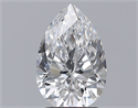 Natural Diamond 2.01 Carats, Pear with  Cut, D Color, VVS1 Clarity and Certified by GIA