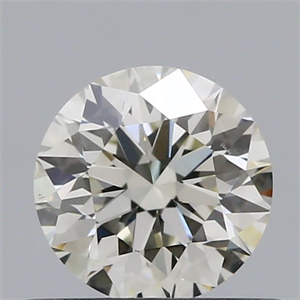 Picture of Natural Diamond 0.50 Carats, Round with Excellent Cut, K Color, VS1 Clarity and Certified by GIA