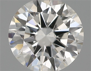 Picture of Natural Diamond 0.40 Carats, Round with Excellent Cut, H Color, VS2 Clarity and Certified by IGI