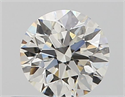 Natural Diamond 0.41 Carats, Round with Excellent Cut, I Color, VS1 Clarity and Certified by GIA