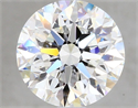 Natural Diamond 1.58 Carats, Round with Excellent Cut, F Color, VVS1 Clarity and Certified by GIA