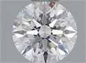 Natural Diamond 0.44 Carats, Round with Excellent Cut, F Color, SI1 Clarity and Certified by GIA