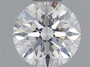 Picture of Natural Diamond 0.44 Carats, Round with Excellent Cut, F Color, SI1 Clarity and Certified by GIA