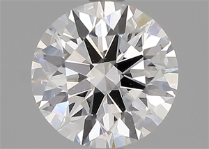 Picture of Natural Diamond 1.70 Carats, Round with Excellent Cut, E Color, VVS2 Clarity and Certified by GIA