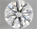 Natural Diamond 1.91 Carats, Round with Excellent Cut, I Color, SI1 Clarity and Certified by GIA