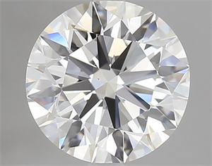 Picture of Natural Diamond 1.91 Carats, Round with Excellent Cut, I Color, SI1 Clarity and Certified by GIA