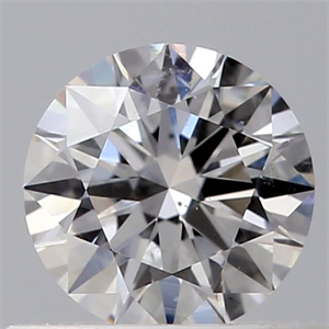 Picture of Natural Diamond 0.40 Carats, Round with Excellent Cut, D Color, SI2 Clarity and Certified by GIA