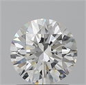 Natural Diamond 1.48 Carats, Round with Excellent Cut, E Color, IF Clarity and Certified by GIA