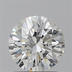 Picture of Natural Diamond 1.48 Carats, Round with Excellent Cut, E Color, IF Clarity and Certified by GIA