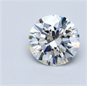 Natural Diamond 2.01 Carats, Round with Excellent Cut, E Color, IF Clarity and Certified by GIA