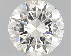 Picture of Natural Diamond 0.50 Carats, Round with Good Cut, K Color, SI2 Clarity and Certified by GIA